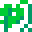 a large leaf with eyes and legs sprite